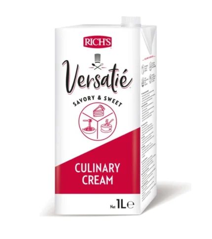 Rich’s Versatié Savory & Sweet yemek ve tatlı kreması 1 L ambalajı