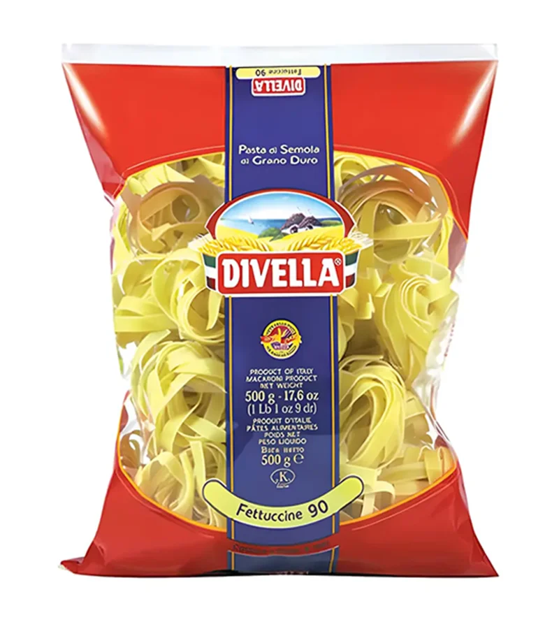 Divella Fettucine Makarna 500 GR — kapak Divella Fettucine Makarna 500 GR