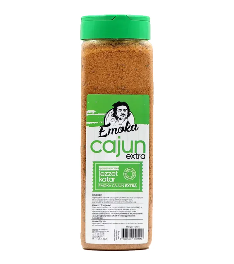 Emoka Cajun Extra 567 GR — kapak Emoka Cajun Extra 567 GR