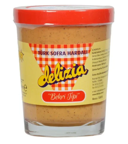 Delizia Bekri Tipi Hardal Sos 150 g cam şişe
