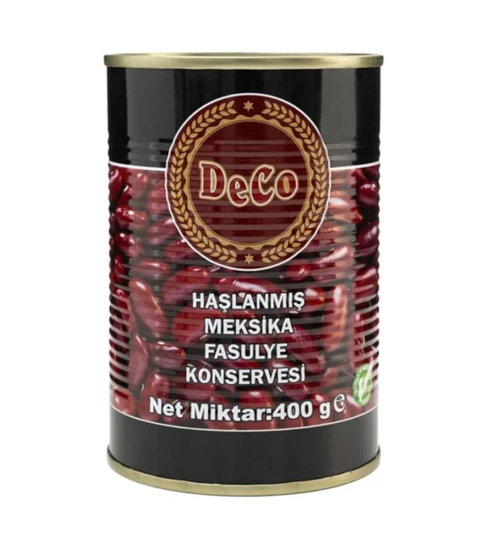 Deco Haşlanmış Meksika Fasulye Konservesi