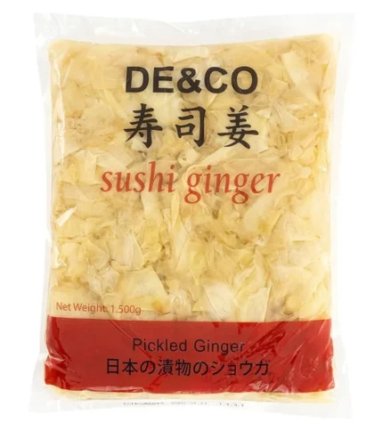 DECO Zencefil Turşusu 1500 g ambalajı