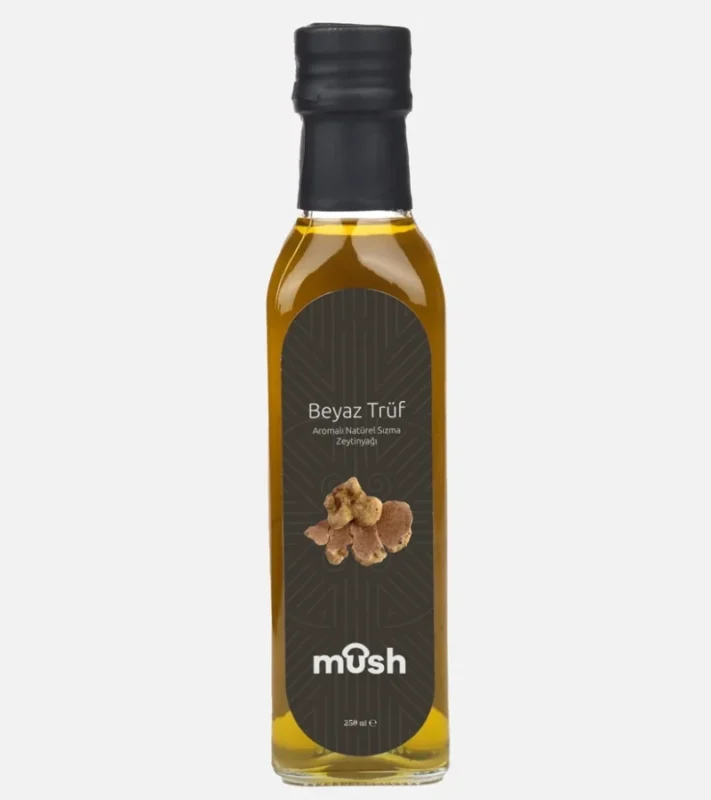Mush Beyaz Trüf Aromalı Natürel Sızma Zeytinyağı 250 ML
